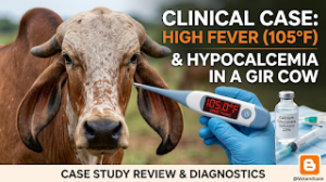 Hypocalcemia and high fever